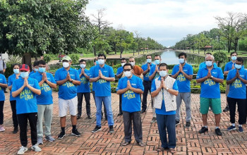 लुम्बिनीमा विश्व स्वास्थ्य सङ्गठनको ‘हिँड्दै कुरा गर’ अभियान